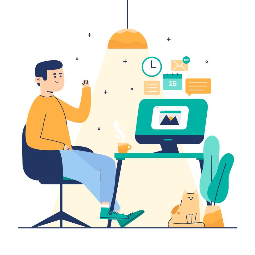 Manual Data Entry illustration